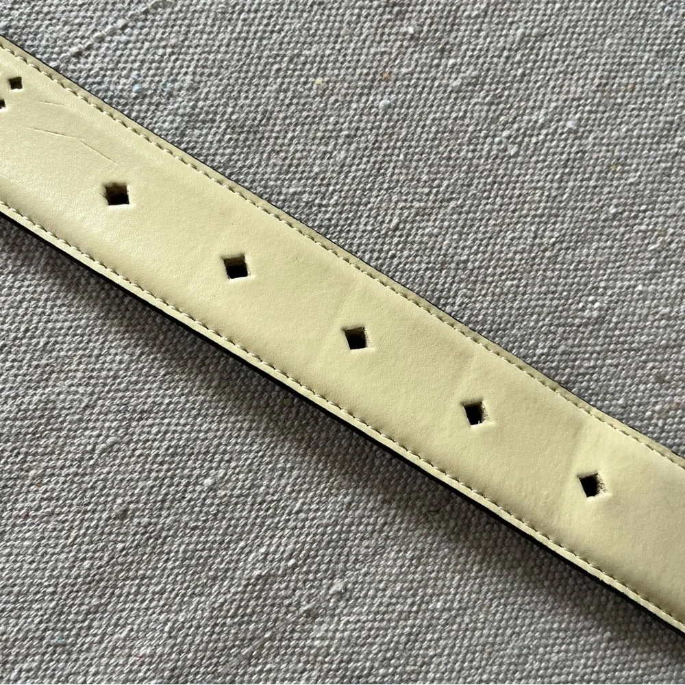 2/$20 Women’s Diamond Punched Belt with Square Buckle